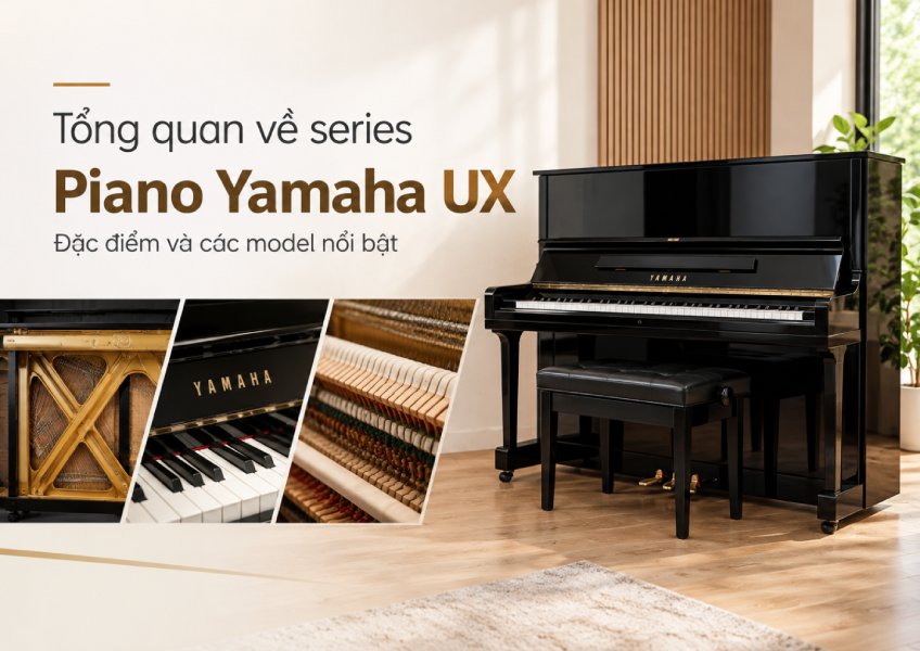 Tổng quan về series Piano Yamaha UX